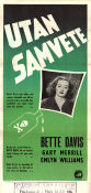 Another Man´s Poison 1951 movie poster Bette Davis Gary Merrill Emlyn Williams Irving Rapper Film Noir
