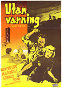 Without Warning! 1952 movie poster Adam Williams Meg Randall Arnold Laven Film Noir