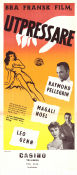 Chantage 1955 movie poster Raymond Pellegrin Magali Noel Leo Genn Guy Lefranc