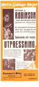 Utpressning 1939 poster Edward G Robinson Ruth Hussey Gene Lockhart HC Potter