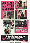 What Do You Say To a Naked Lady 1970 poster Allen Funt