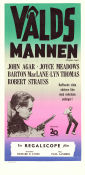 Våldsmannen 1958 poster John Agar Joyce Meadows Barton MacLane Paul Landres