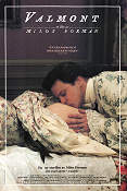 Valmont 1989 movie poster Colin Firth Annette Bening Meg Tilly Milos Forman