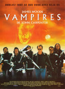 Vampires 1998 movie poster James Woods Daniel Baldwin Sheryl Lee John Carpenter