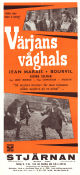 Värjans våghals 1959 poster Jean Marais Bourvil Sabine Sesselmann André Hunebelle Svärd och sandal