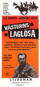 Västerns laglösa 1964 poster Lex Barker Pierre Brice Anthony Steel Harald Reinl