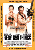 Very Bad Things 1998 poster Cameron Diaz Peter Berg