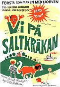 Vi på Saltkråkan 1968 poster Astrid Lindgren