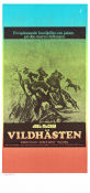 Vildhästen 1976 poster Joel McCrea Robert Fuller Patrick Wayne John C Champion Hästar