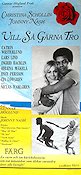 Love Is Not a Game 1971 movie poster Christina Schollin Johnny Nash Catrin Westerlund Gunnar Höglund