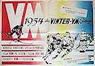 Vinter-VM i Sverige 1954 movie poster Sports Winter sports