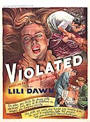 Violated 1953 movie poster Lili Dawn