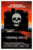 Visiting Hours 1982 movie poster Lee Grant Michael Ironside Jean-Claude Lord