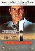 Witness 1985 movie poster Harrison Ford Kelly McGillis Lukas Haas Peter Weir