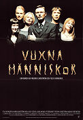 Vuxna människor 1999 movie poster Fredrik Lindström Karin Bjurström Mikael Persbrandt Felix Herngren
