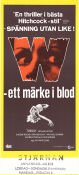 W ett märke i blod 1974 poster Twiggy Michael Witney Eugene Roche Richard Quine