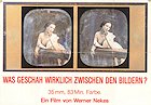 Was Geschah wirklich zwischen die Bildern 1986 movie poster Werner Nekes Documentaries