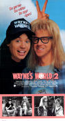 Wayne´s World 2 1993 movie poster Mike Myers Dana Carvey Stephen Surjik