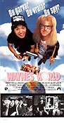 Wayne´s World 1992 movie poster Mike Myers Dana Carvey