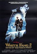 White Fang 2 1994 movie poster Scott Bairstow Dogs