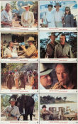 White Hunter Black Heart 1990 lobby card set Clint Eastwood