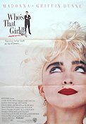 Who´s That Girl 1987 movie poster Madonna Griffin Dunne