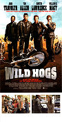 Wild Hogs 2007 movie poster Tim Allen Martin Lawrence John Travolta William H Macy Walt Becker Motorcycles