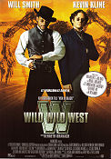 Wild Wild West 1999 movie poster Will Smith Kevin Kline Kenneth Branagh Salma Hayek Barry Sonnenfeld