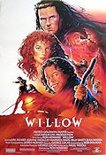 Willow 1988 movie poster Val Kilmer Joanne Whalley Warwick Davis Ron Howard