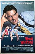 Worth Winning 1989 movie poster Mark Harmon Madeleine Stowe