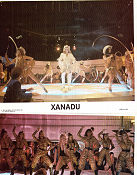 Xanadu 1980 lobby card set Olivia Newton-John Gene Kelly Michael Beck Robert Greenwald Disco