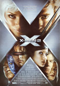 X2: X-Men United 2003 poster Patrick Stewart Bryan Singer