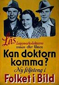 Folket i Bild Ny Följetong 1943 poster 