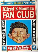 MAD Fan Club 1969 poster MAD Alfred E Neuman From comics