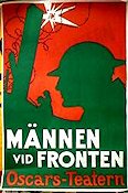 Oscars-teatern Männen vid Fronten 1929 poster Find more: Revy War