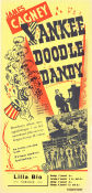 Yankee Doodle Dandy 1942 poster James Cagney Joan Leslie Walter Huston Michael Curtiz