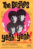 A Hard Day´s Night 1964 movie poster Beatles John Lennon Paul McCartney Richard Lester Rock and pop Musicals