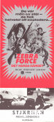 The Zebra Force 1976 movie poster Mike Lane Richard X Slattery Glenn Wilder Joe Tornatore