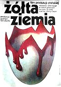 Zolta Ziemia 1983 movie poster Kaige Chen Poster from: Poland