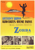 Zorba the Greek 1964 poster Anthony Quinn Michael Cacoyannis