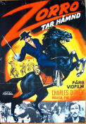 Zorro tar hämnd 1971 movie poster Charles Quiney